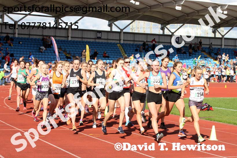 Senior womens Northern 4 Stage Road Relay, SportsCity, Manchester. Photo: David T. Hewitson/Sports for All Pics